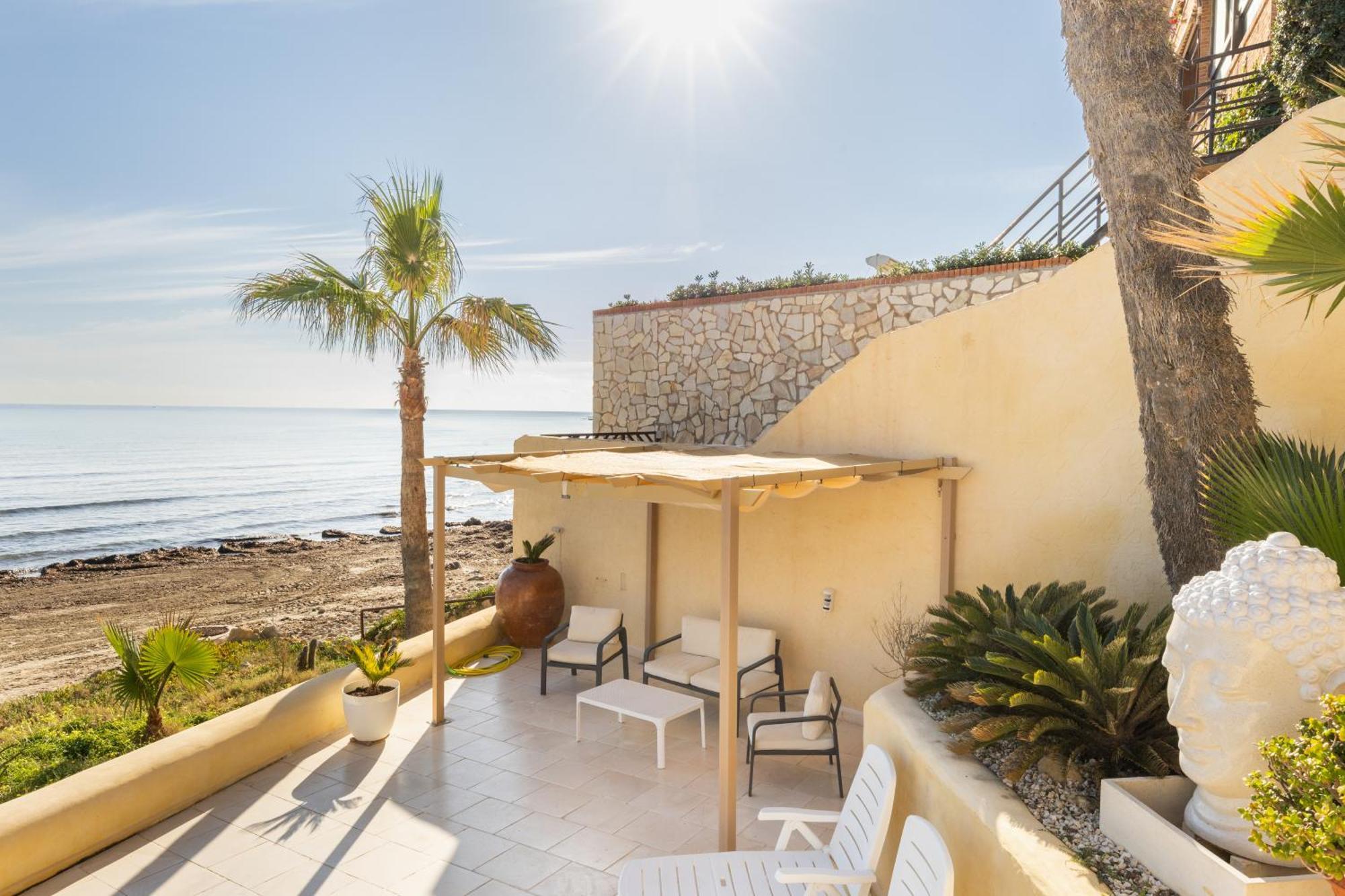 Excepcional Apartamento Amanecer Al Borde De Playa Y Mar, En Chalet Roquetes Alicante Exterior photo